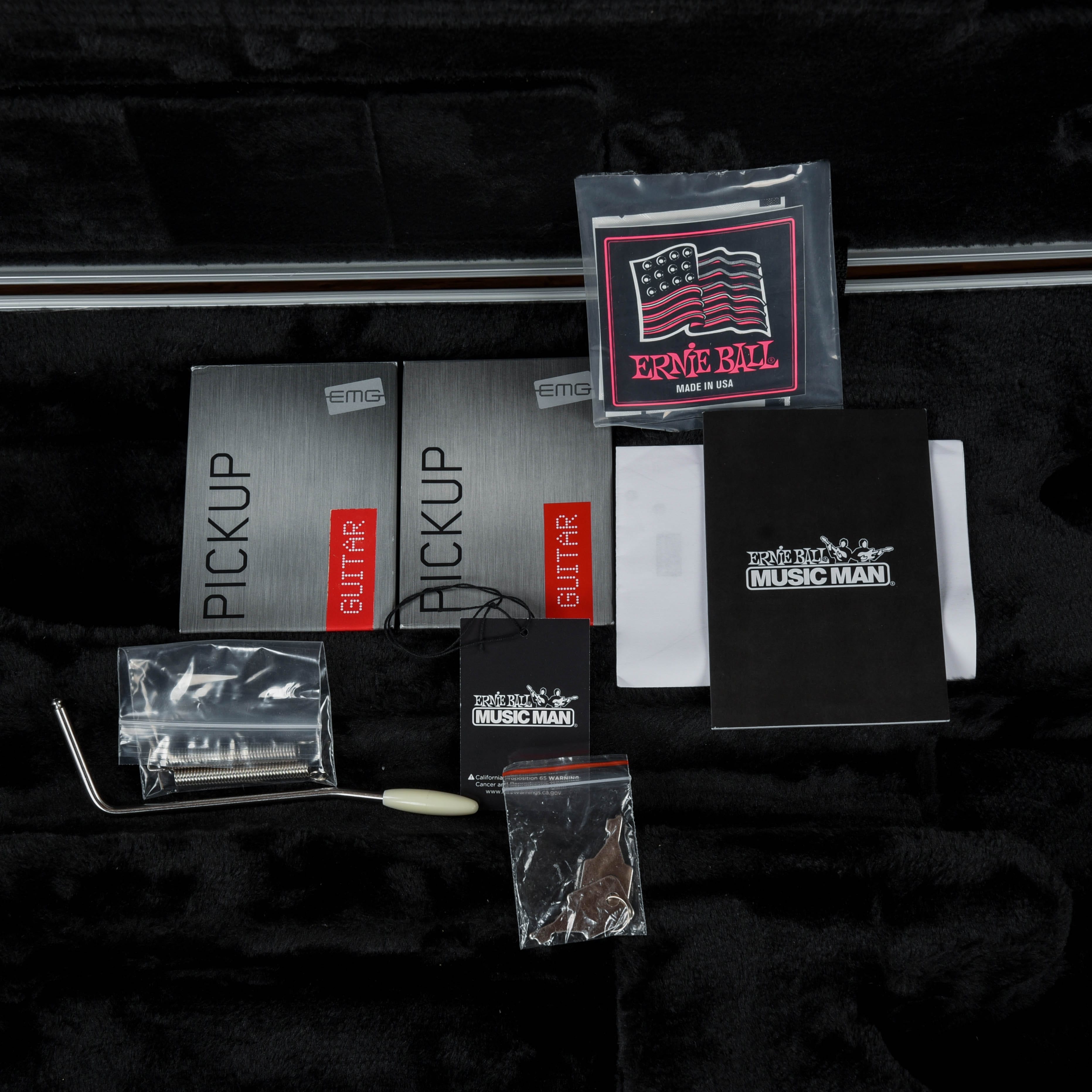 Music Man StingRay Charcoal Sparkle 2019 Electric Guitars / Solid Body