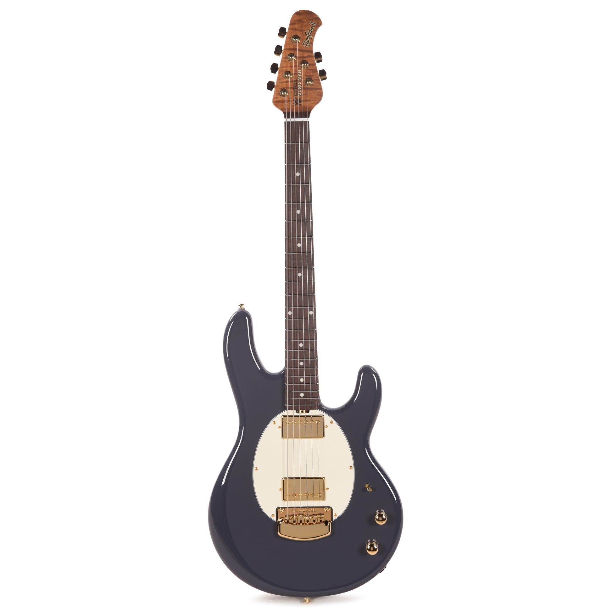 Music Man StingRay II Cory Wong Signature Electric Guitar Charcoal Blue Electric Guitars / Solid Body
