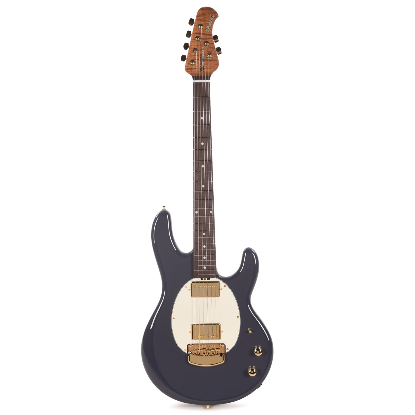 Music Man StingRay II Cory Wong Signature Electric Guitar Charcoal Blue Electric Guitars / Solid Body