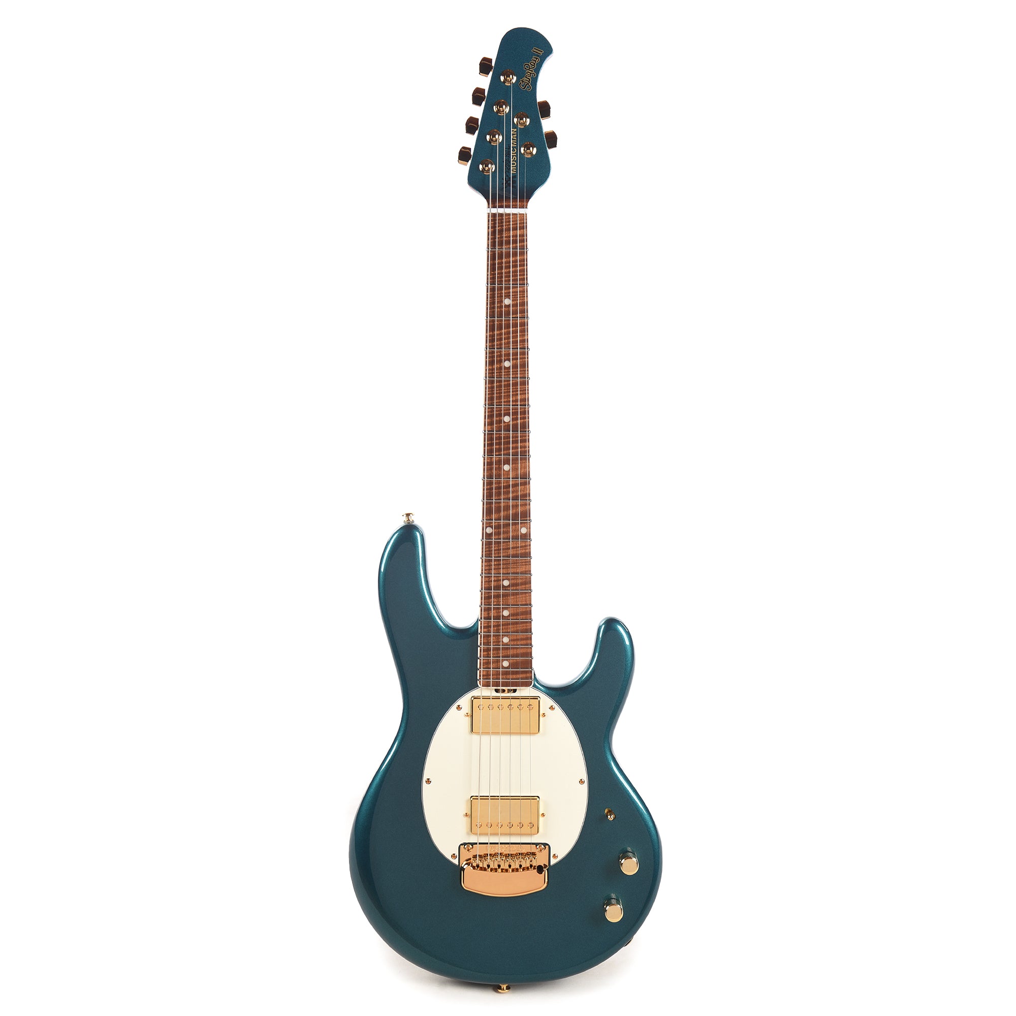Music Man StingRay II Deluxe Cory Wong Signature Electric Guitar Pine Green Electric Guitars / Solid Body