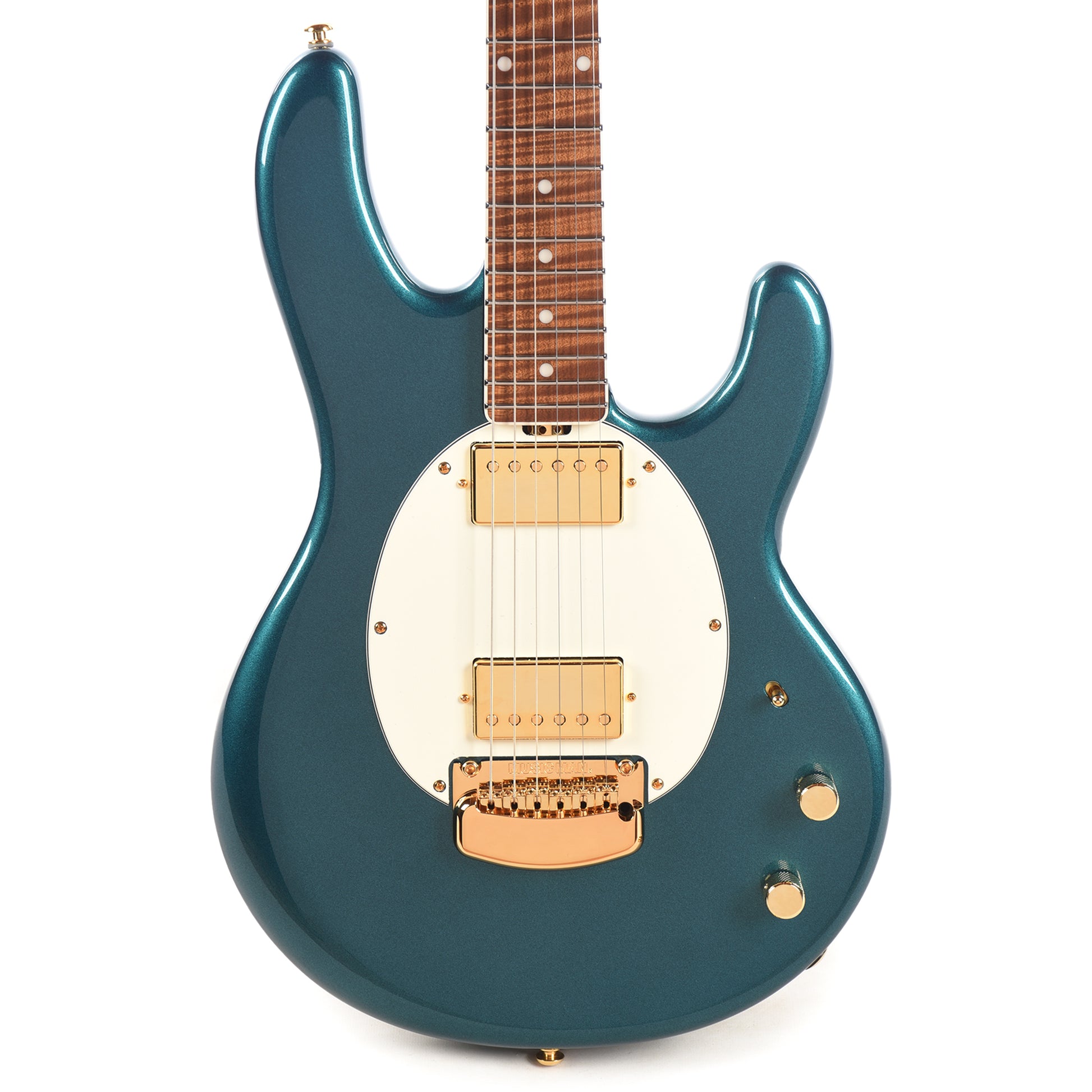 Music Man StingRay II Deluxe Cory Wong Signature Electric Guitar Pine Green Electric Guitars / Solid Body