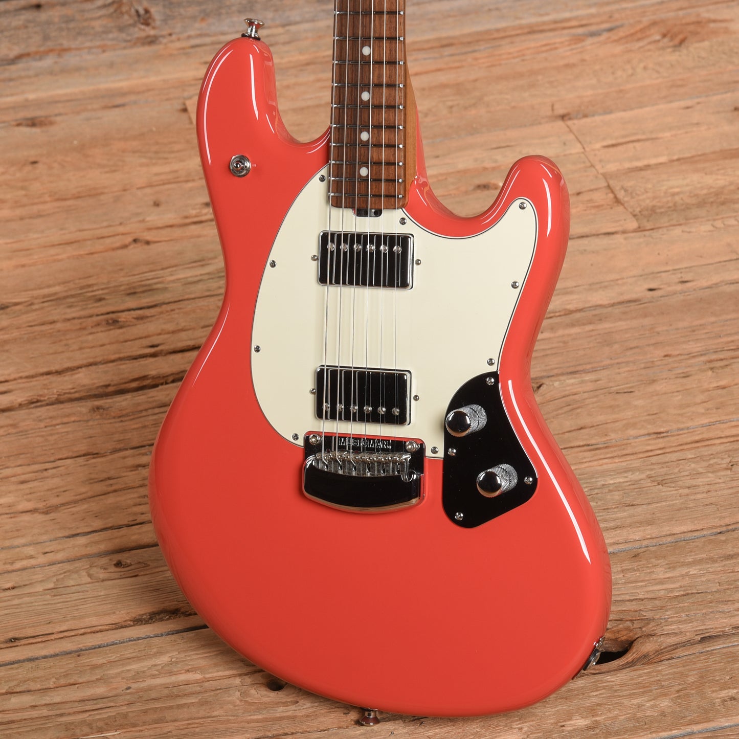 Music Man Stingray RS Coral Red 2018 Electric Guitars / Solid Body