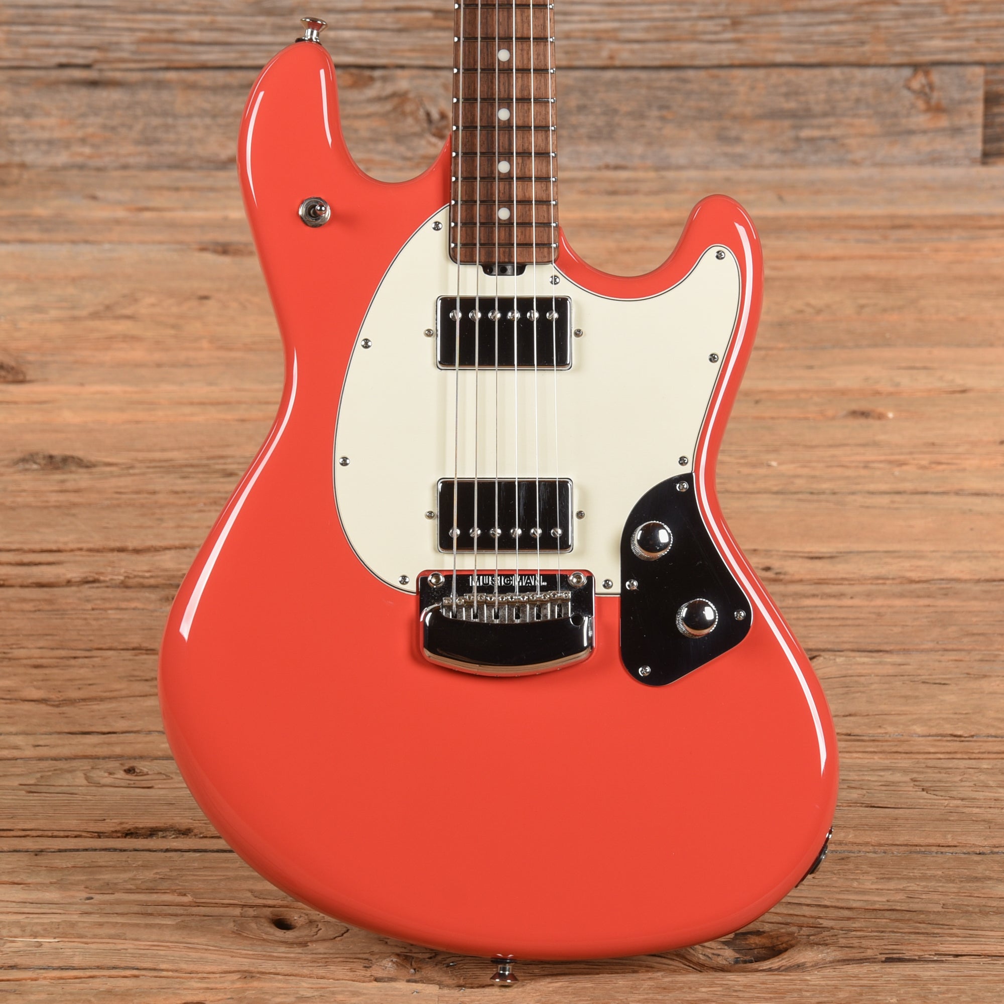 Music Man Stingray RS Coral Red 2018 Electric Guitars / Solid Body