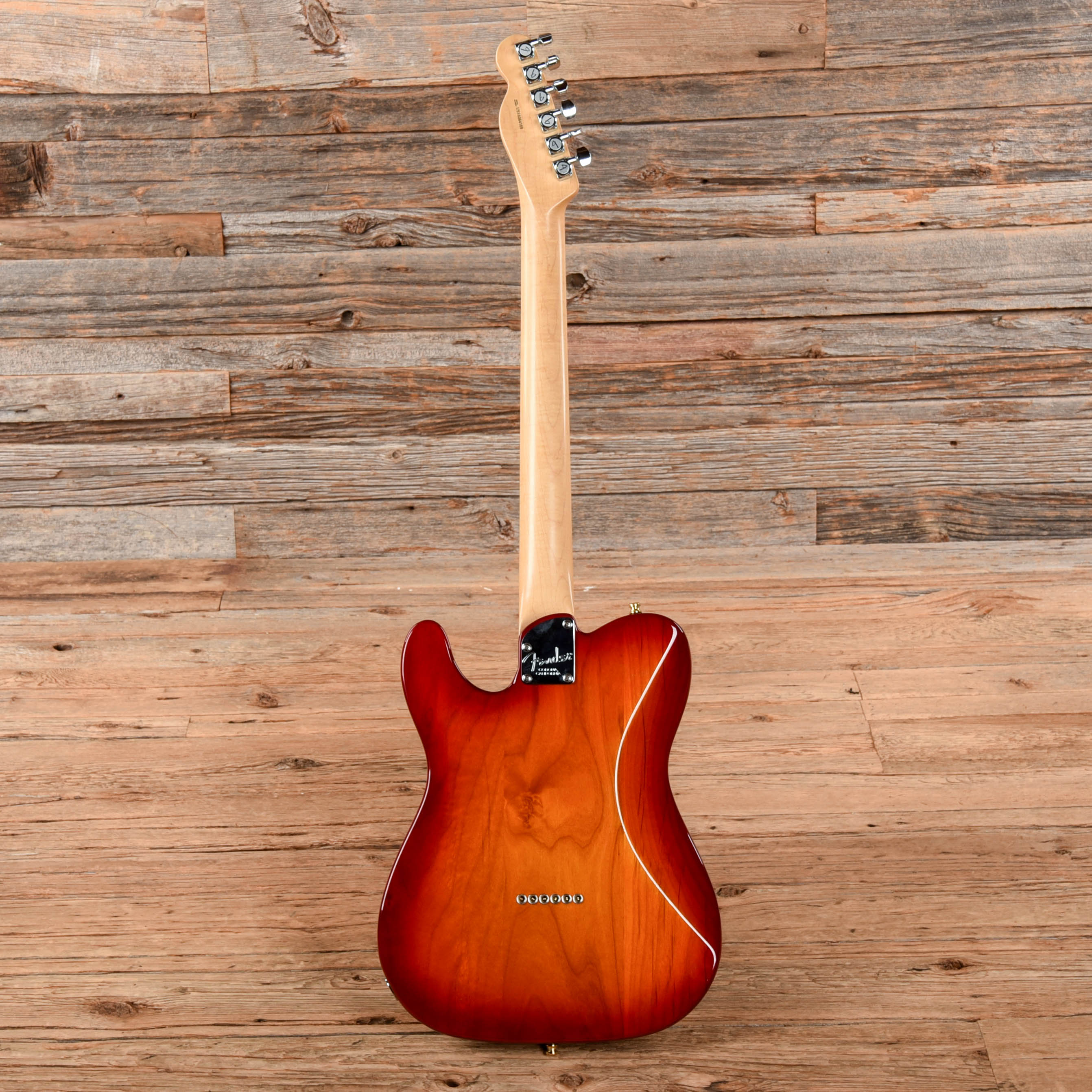 Fender American Elite Telecaster Aged Cherry Burst 2016