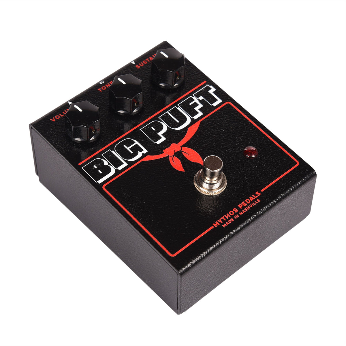 Mythos Big Puft Fuzz Pedal Black/Red Effect Pedals