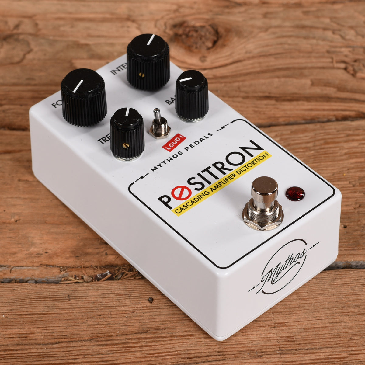 Mythos Pedals Positron Cascading Amplifier Distortion Effect Pedals