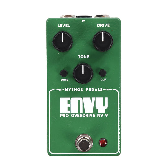 Mythos Envy Pro Overdrive NV-9 Overdrive Pedal Effects and Pedals / Overdrive and Boost