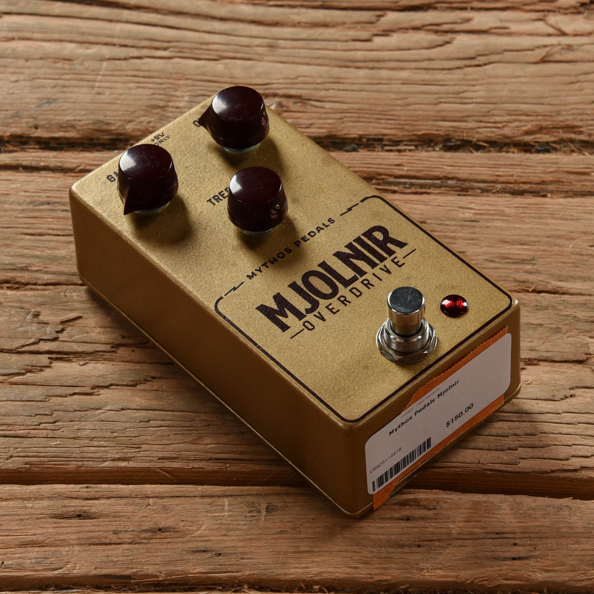 Mythos Pedals Mjolnir Effects and Pedals / Overdrive and Boost