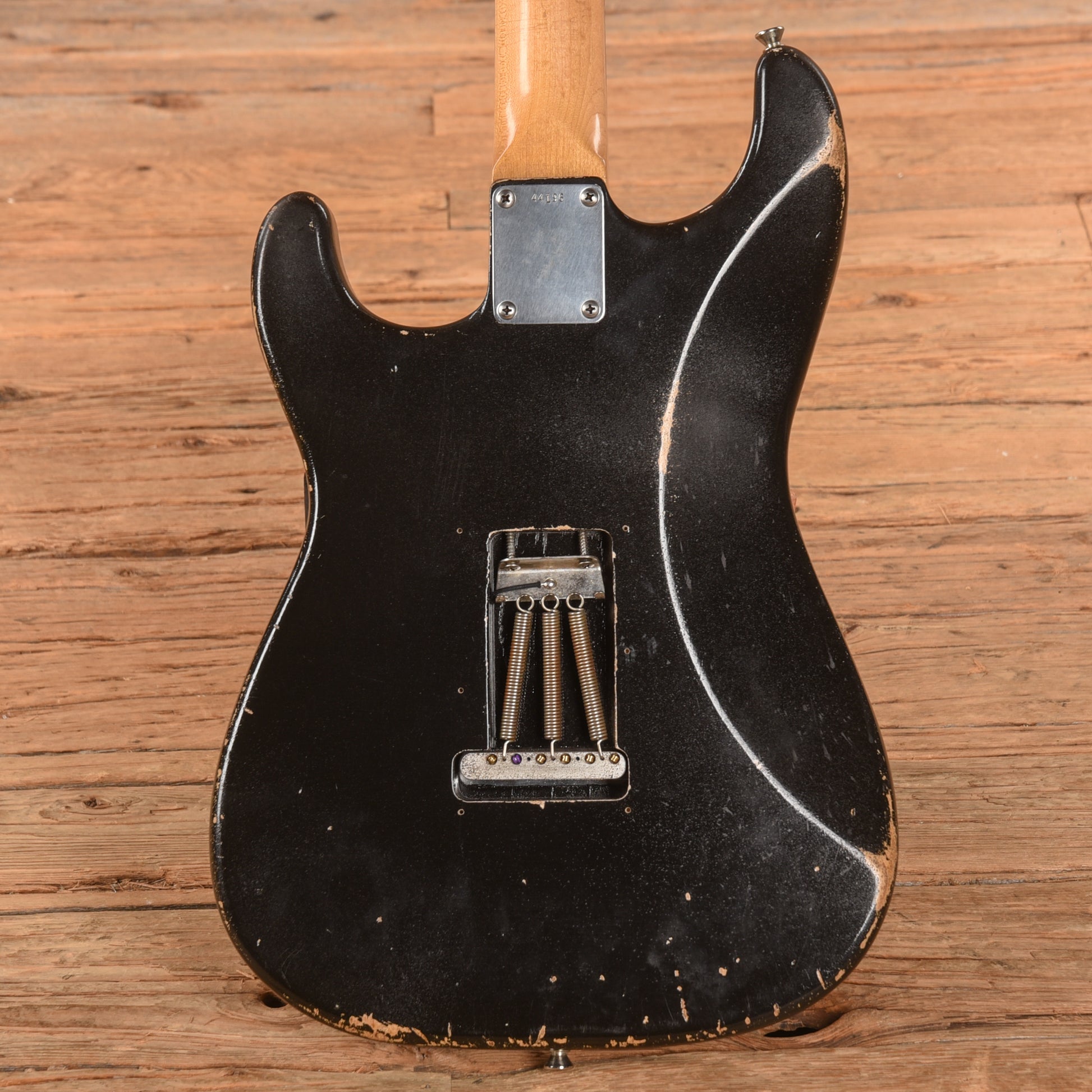 Nacho Baños Strat Black Electric Guitars