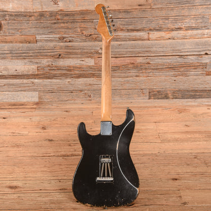 Nacho Baños Strat Black Electric Guitars