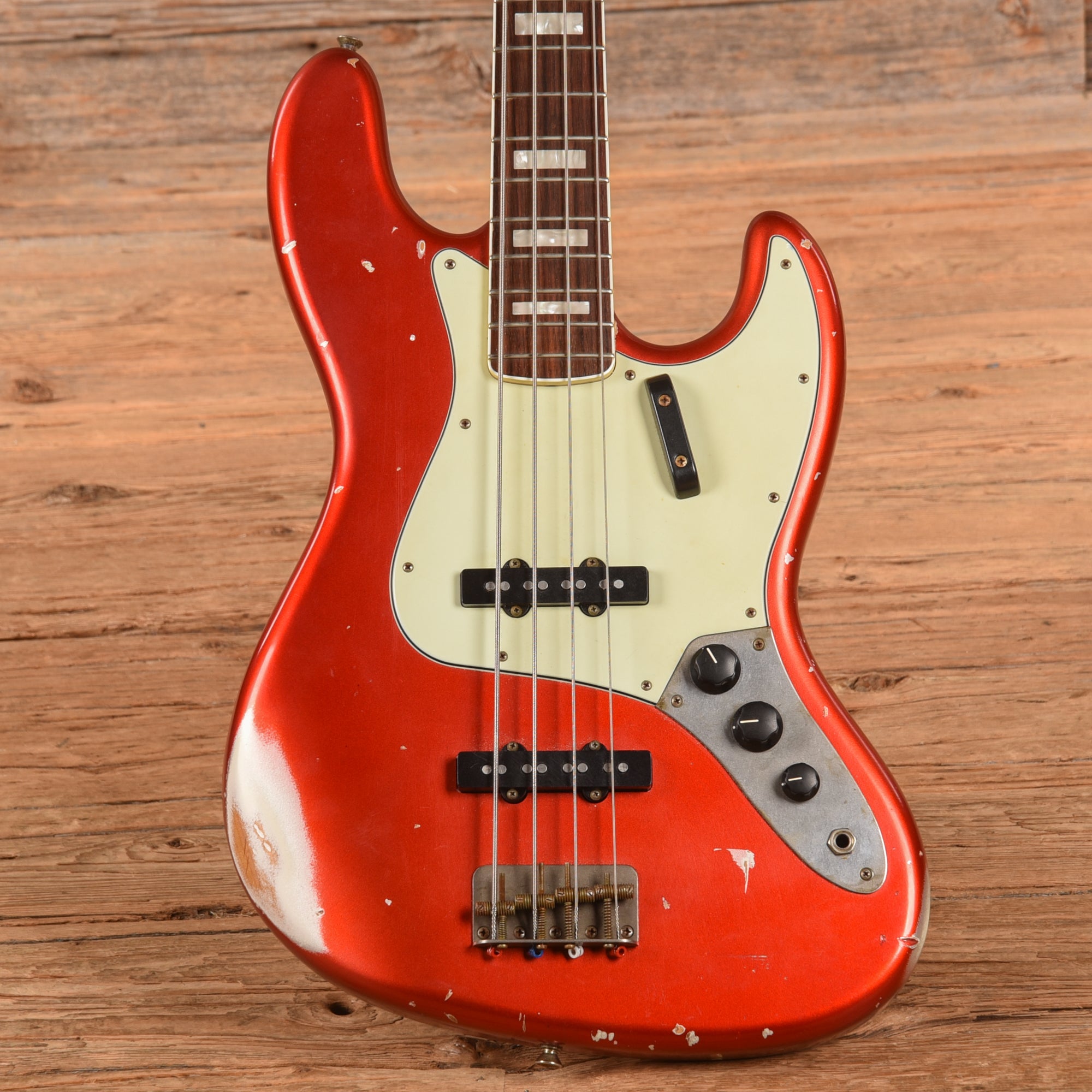 Nash JB-63 Candy Apple Red Bass Guitars / 4-String