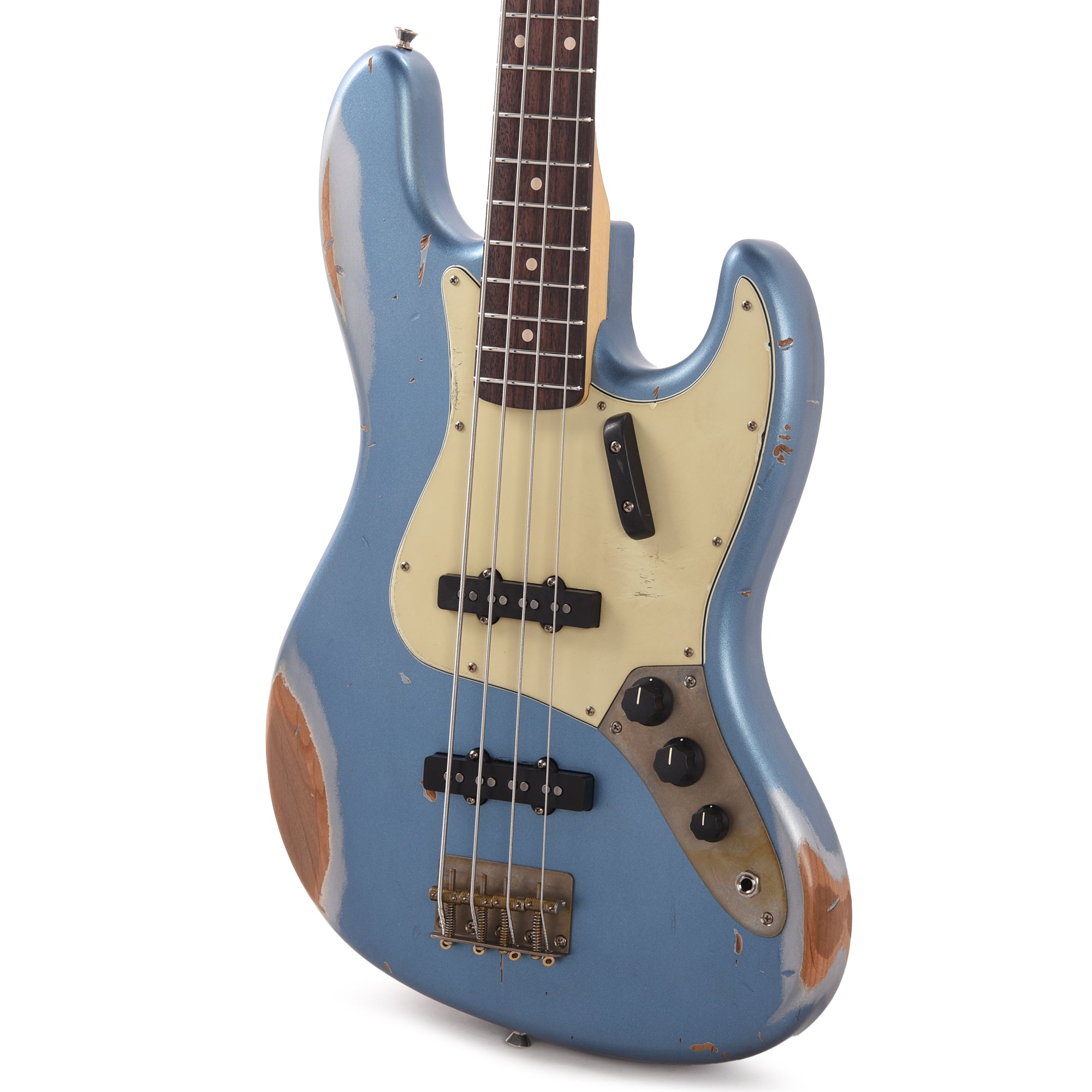 Nash JB-63 Ice Blue Metallic Heavy Relic Bass Guitars / 4-String