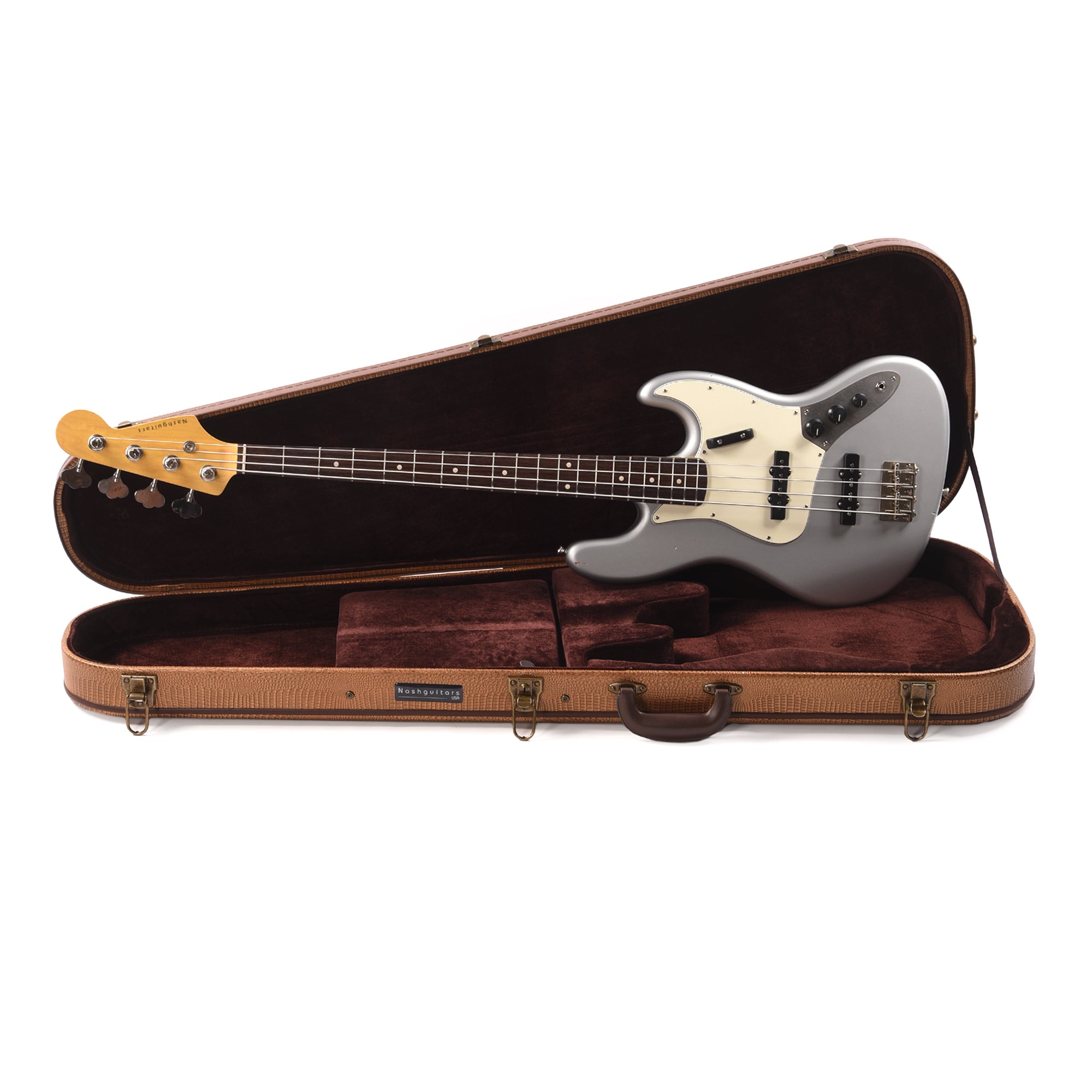 Nash JB-63 Inca Silver Light Relic Bass Guitars / 4-String