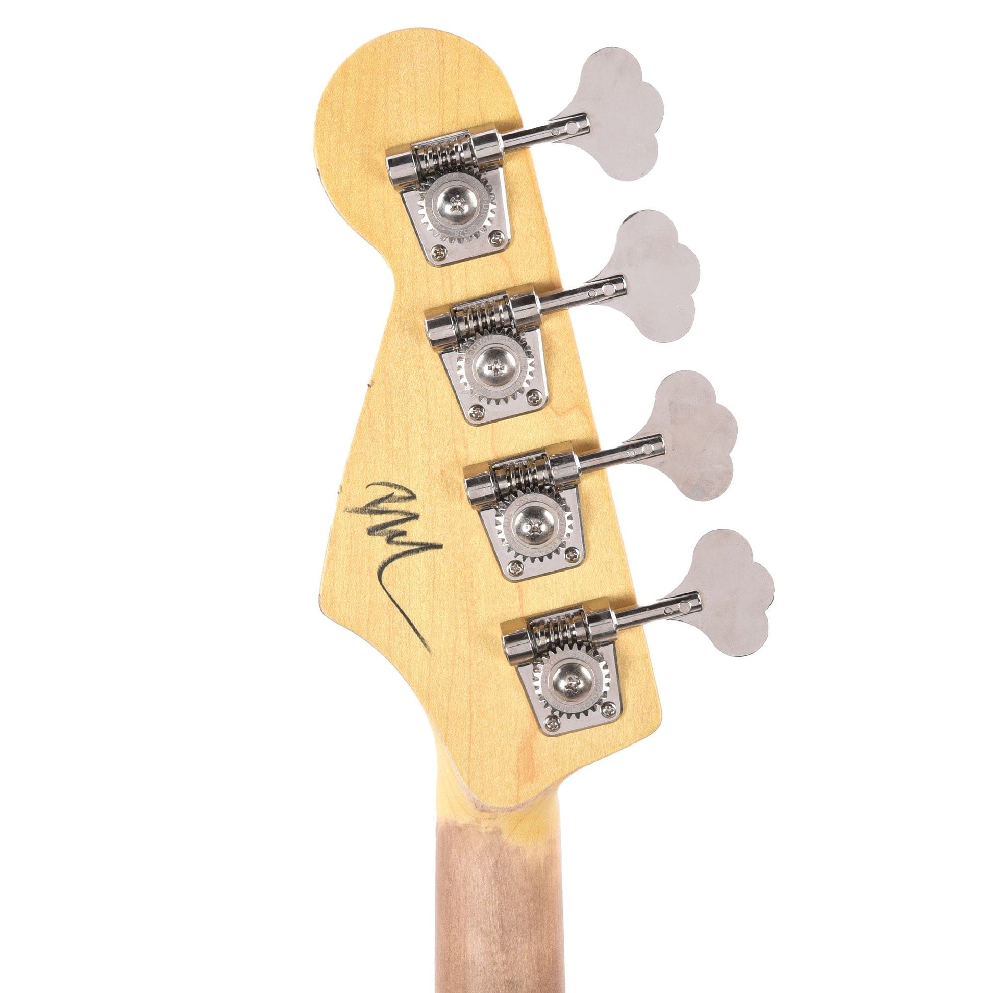 Nash JB-63 Shell Pink Light Relic w/4-Ply Tortoise Pickguard, Matching Headstock, & Lollar Pickups Bass Guitars / 4-String