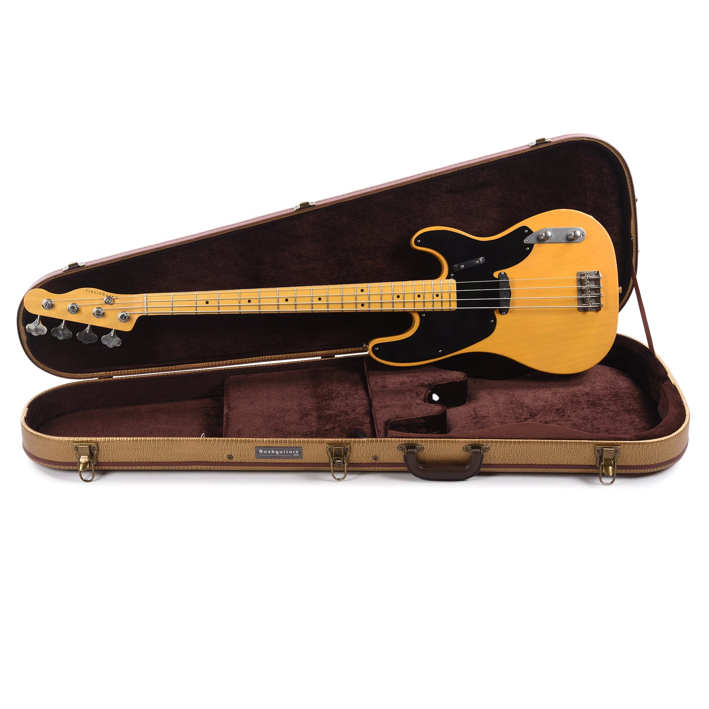 Nash PB-52 Ash Butterscotch Blonde Light Relic Bass Guitars / 4-String