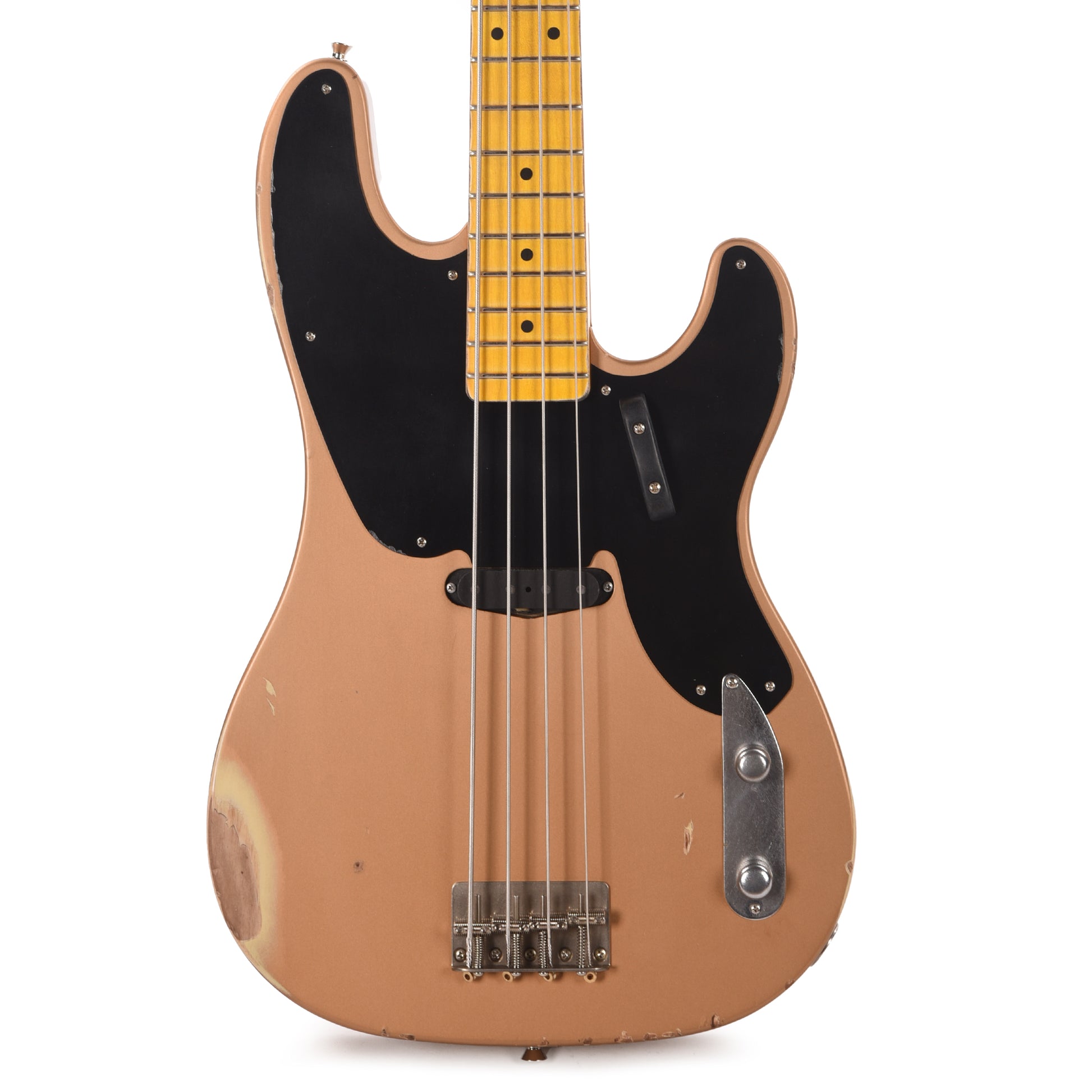 Nash PB-52 Ash Goldtop Gold Medium Relic Bass Guitars / 4-String