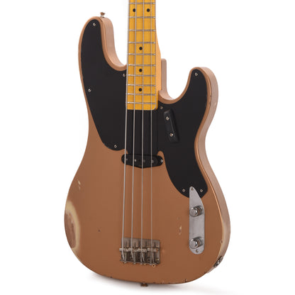 Nash PB-52 Ash Goldtop Gold Medium Relic Bass Guitars / 4-String