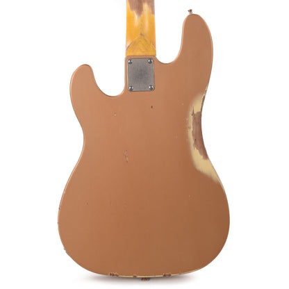 Nash PB-52 Ash Goldtop Gold Medium Relic Bass Guitars / 4-String