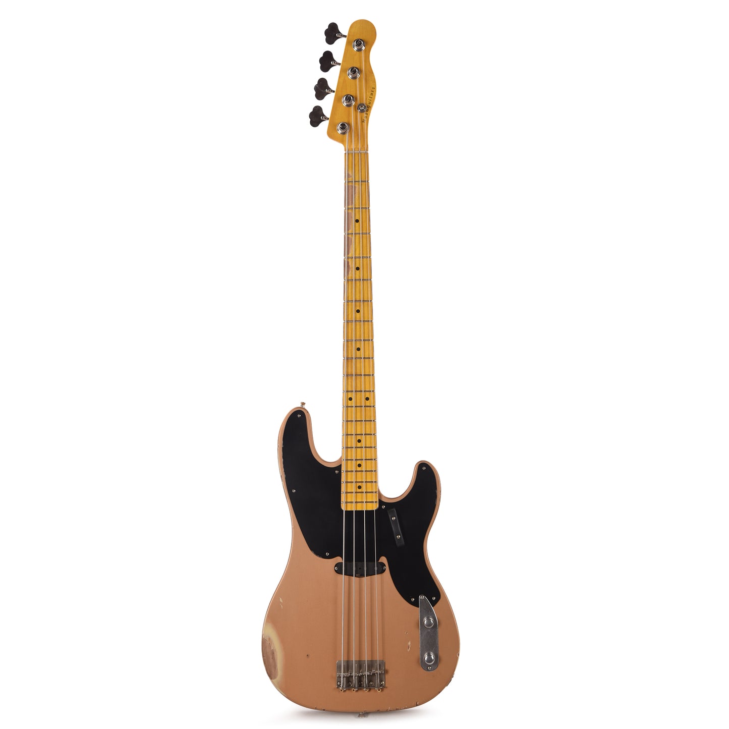 Nash PB-52 Ash Goldtop Gold Medium Relic Bass Guitars / 4-String