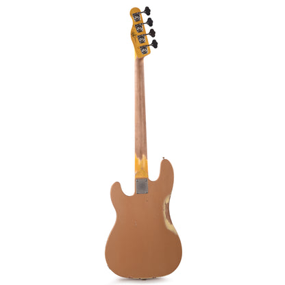 Nash PB-52 Ash Goldtop Gold Medium Relic Bass Guitars / 4-String