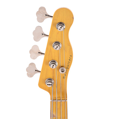 Nash PB-52 Ash Goldtop Gold Medium Relic Bass Guitars / 4-String