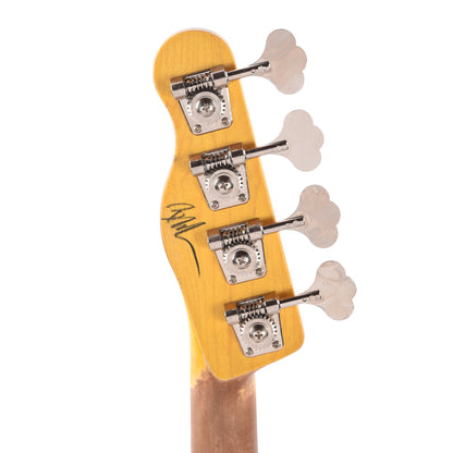 Nash PB-52 Ash Goldtop Gold Medium Relic Bass Guitars / 4-String