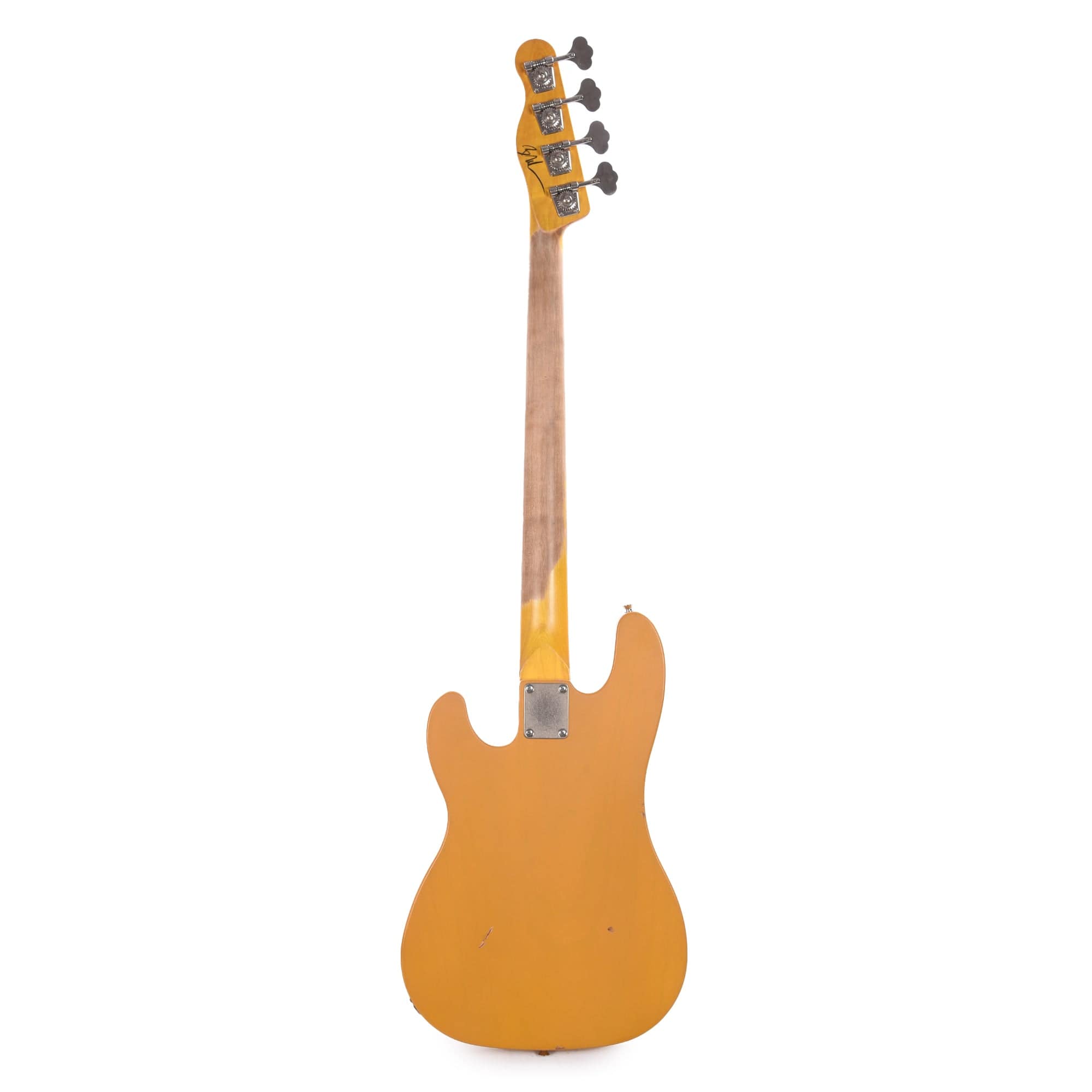 Nash PB-52 Butterscotch Blonde Light Relic w/1-Ply Black Pickguard & Lollar Pickup Bass Guitars / 4-String