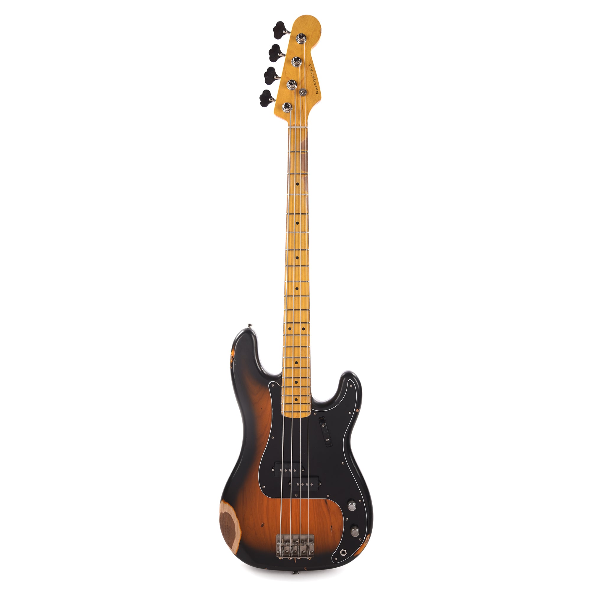 Nash PB-57 Ash 2 Tone Burst Medium Relic Bass Guitars / 4-String