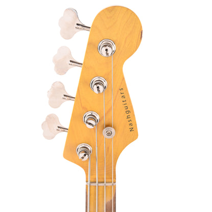 Nash PB-57 Ash 2 Tone Burst Medium Relic Bass Guitars / 4-String