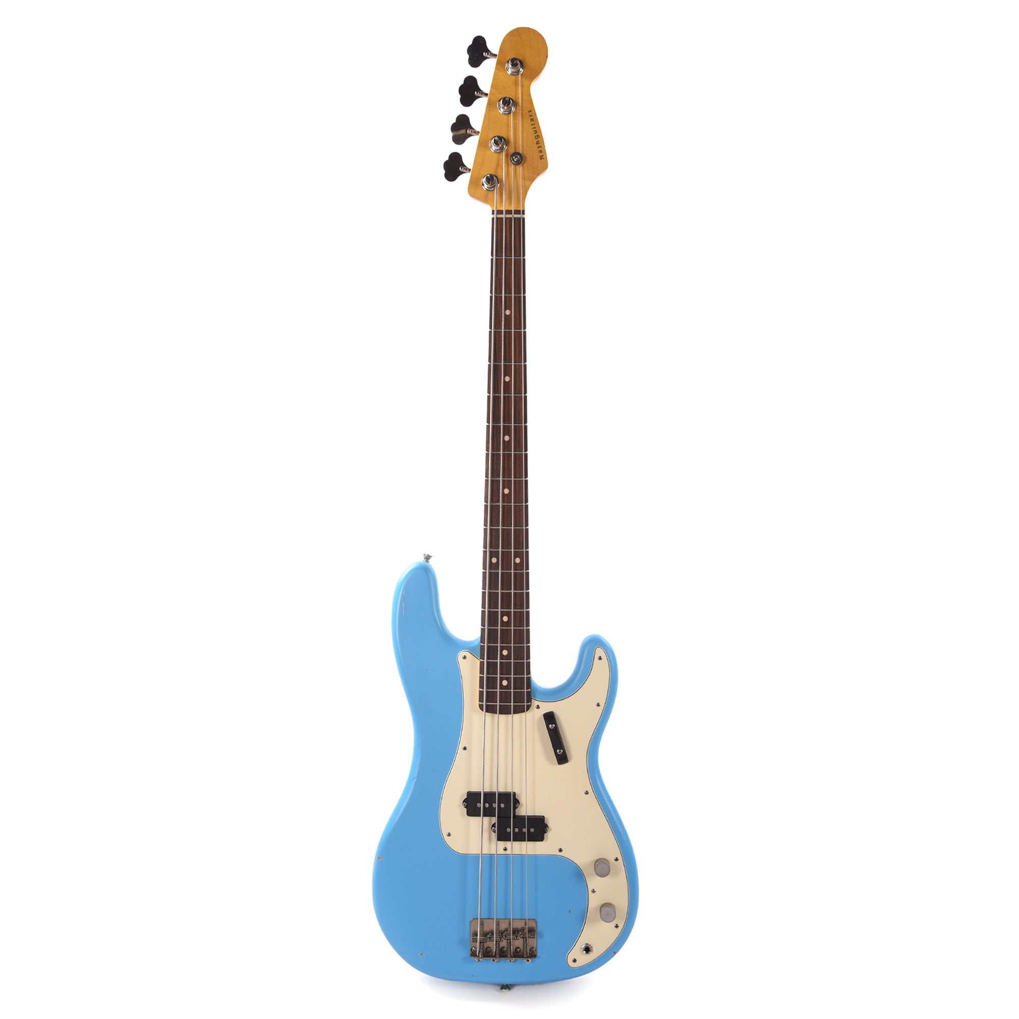 Nash PB-63 Daphne Blue Light Relic Bass Guitars / 4-String