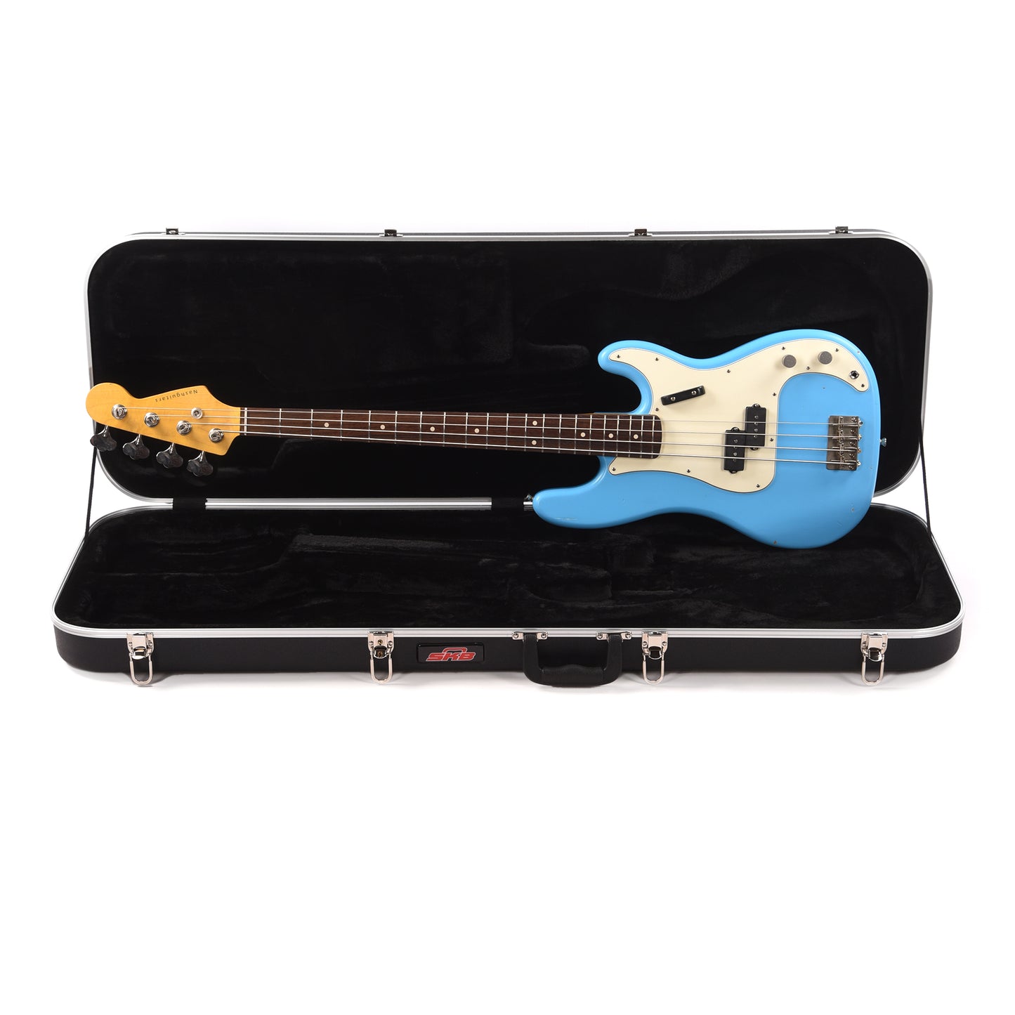 Nash PB-63 Daphne Blue Light Relic Bass Guitars / 4-String