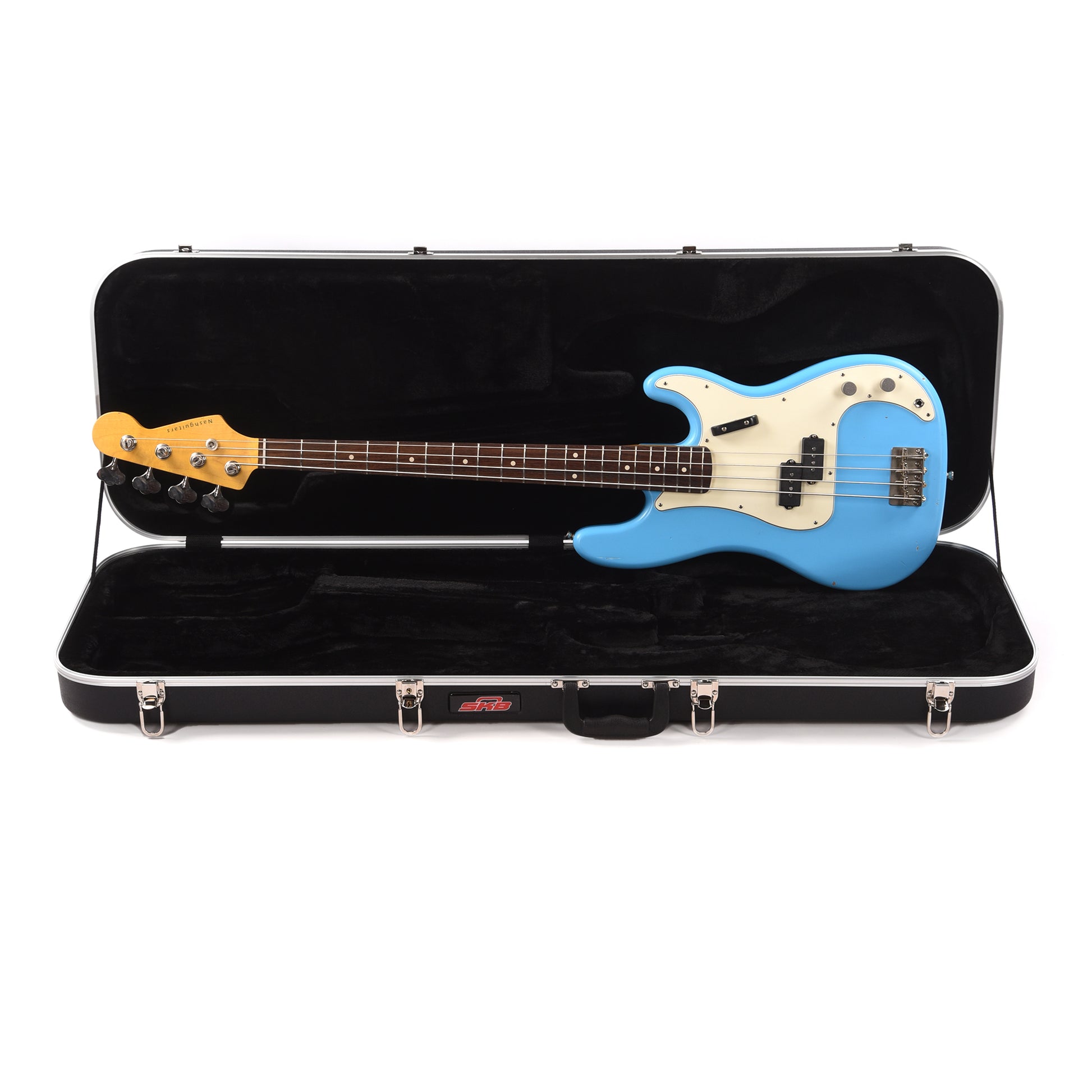 Nash PB-63 Daphne Blue Light Relic Bass Guitars / 4-String