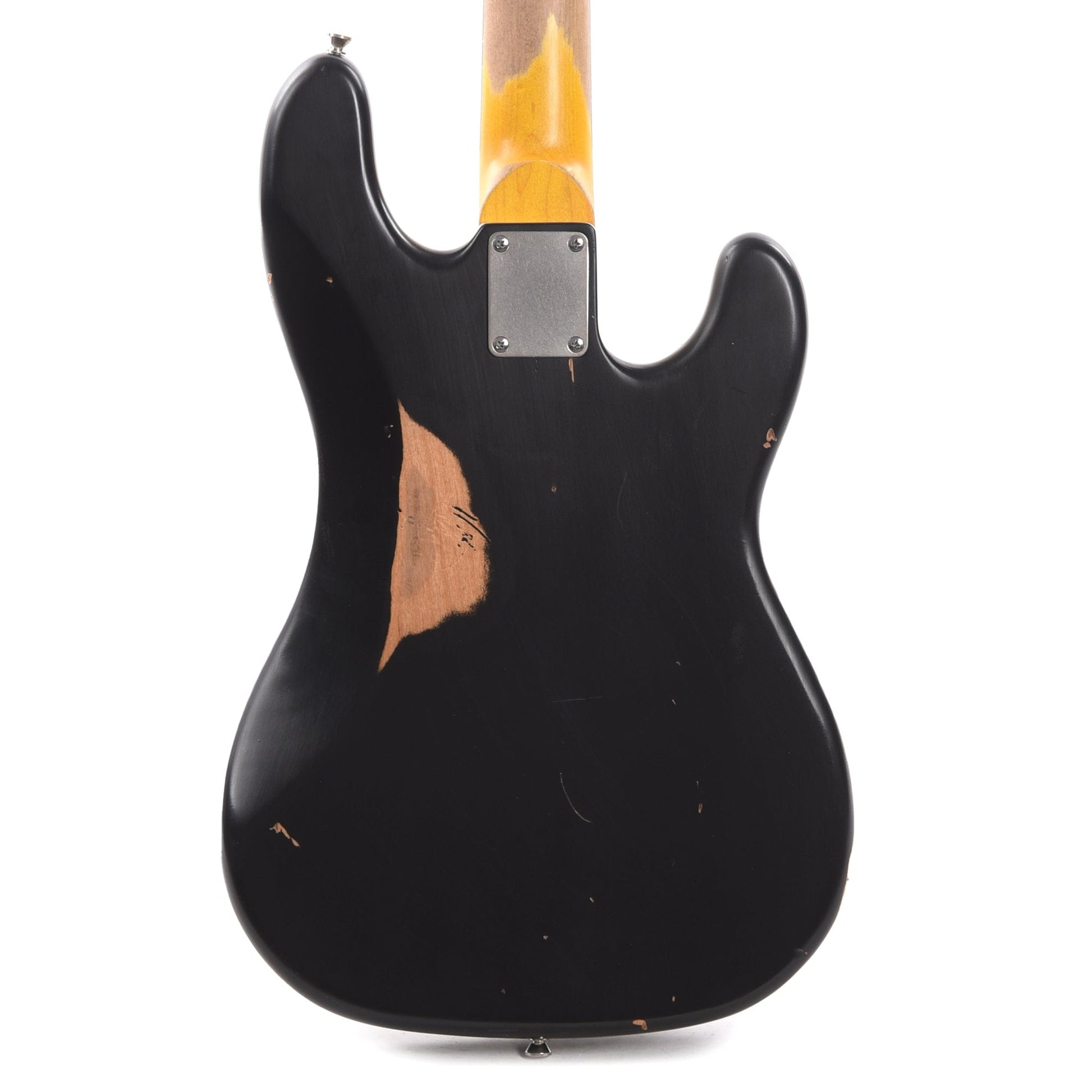 Nash PB-63 LEFTY Black Medium Relic w/4-Ply Tortoise Pickguard & Lollar Pickups Bass Guitars / 4-String