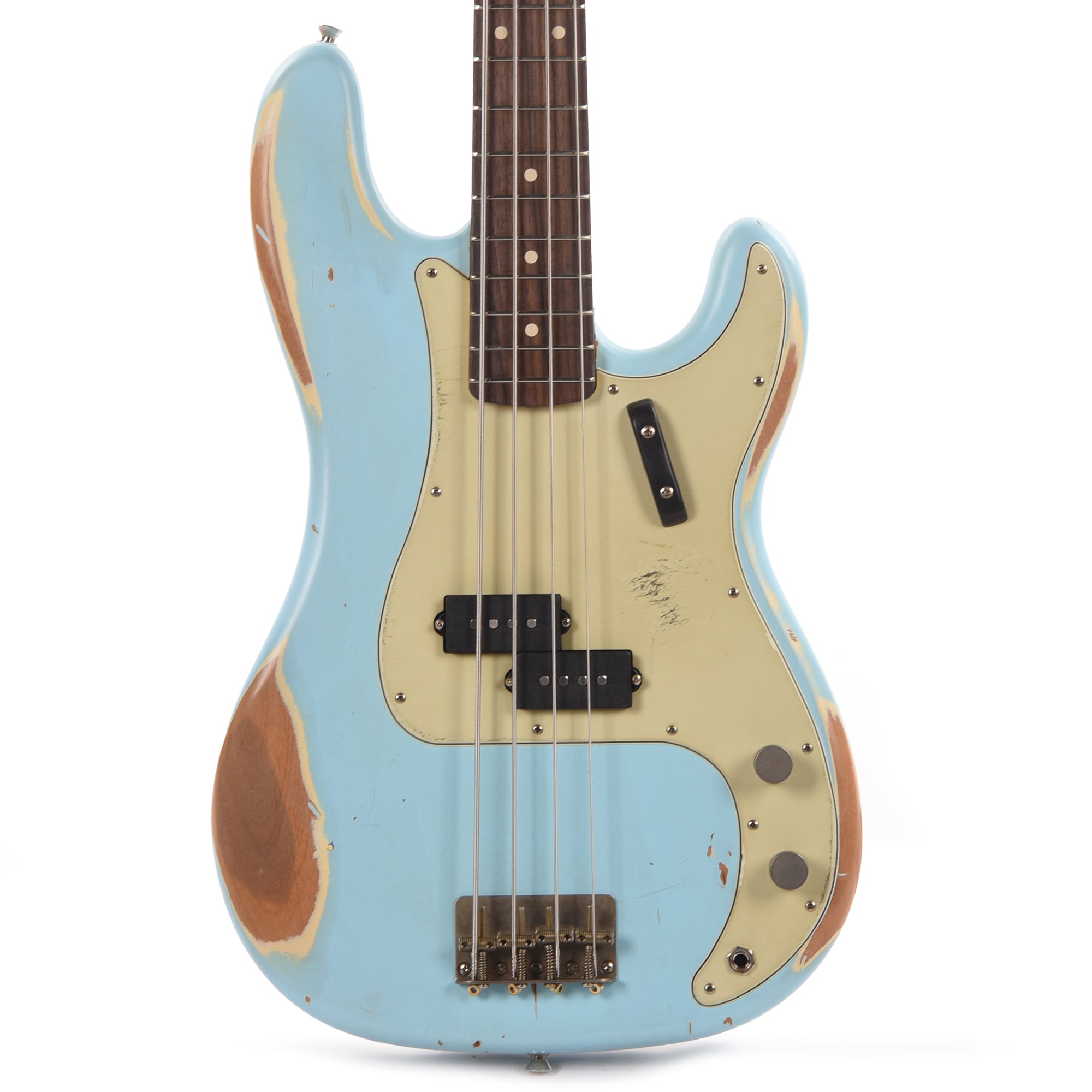 Nash PB-63 Sonic Blue Heavy Relic Bass Guitars / 4-String