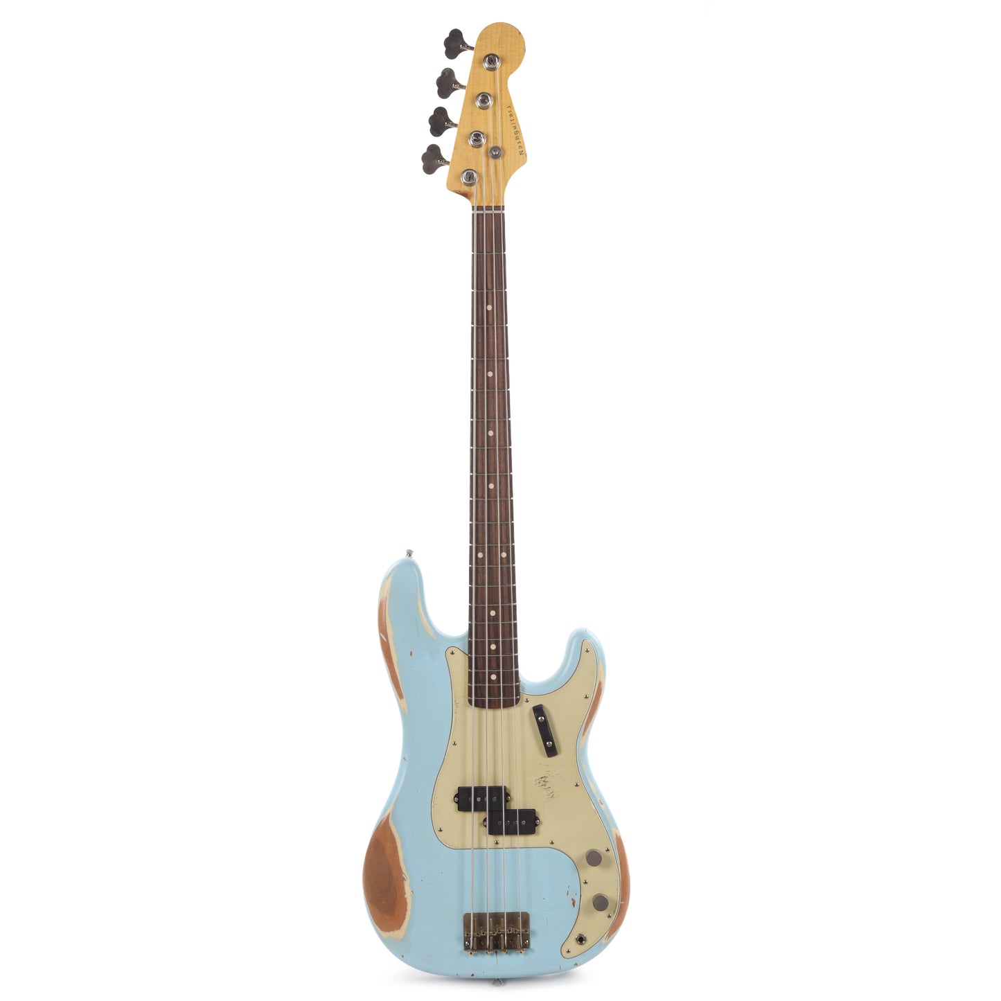 Nash PB-63 Sonic Blue Heavy Relic Bass Guitars / 4-String