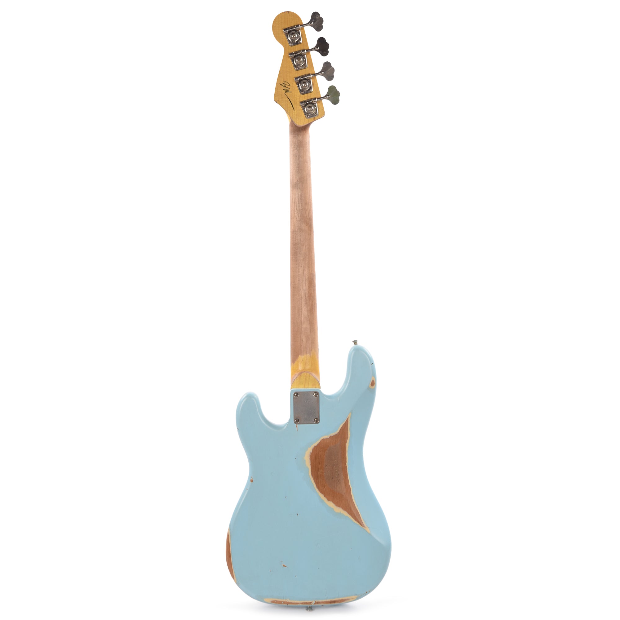Nash PB-63 Sonic Blue Heavy Relic Bass Guitars / 4-String