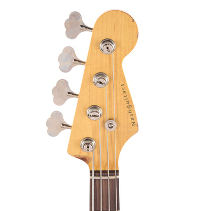 Nash PB-63 Sonic Blue Heavy Relic Bass Guitars / 4-String