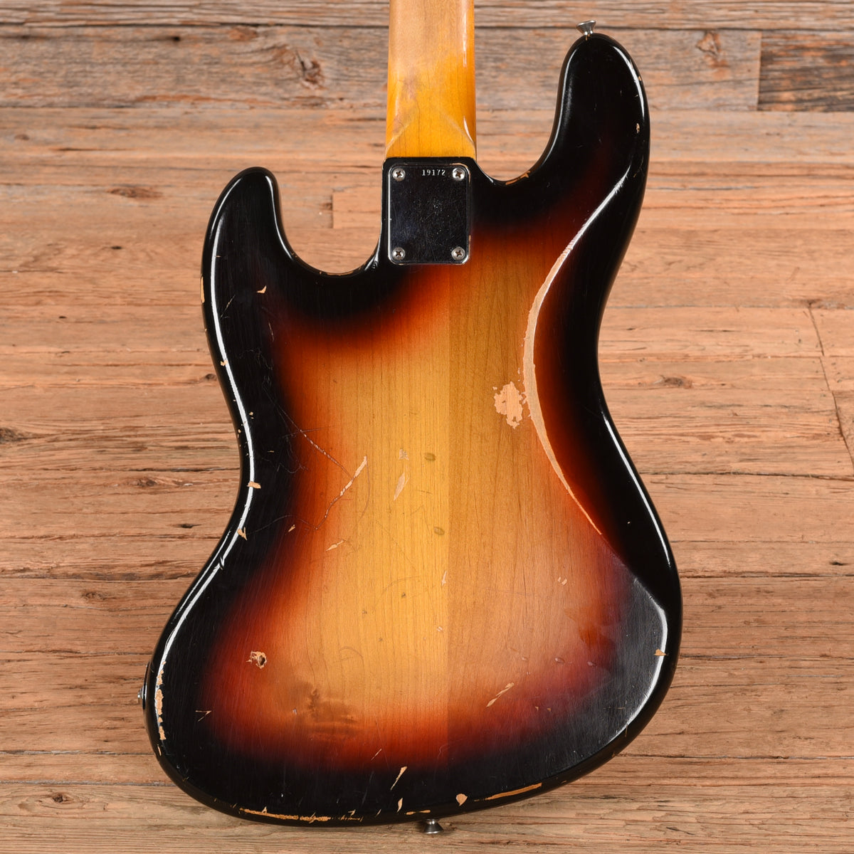Nash Jazz Bass (Dual-Output Conversion, Custom Decal) Sunburst 2007 Bass Guitars