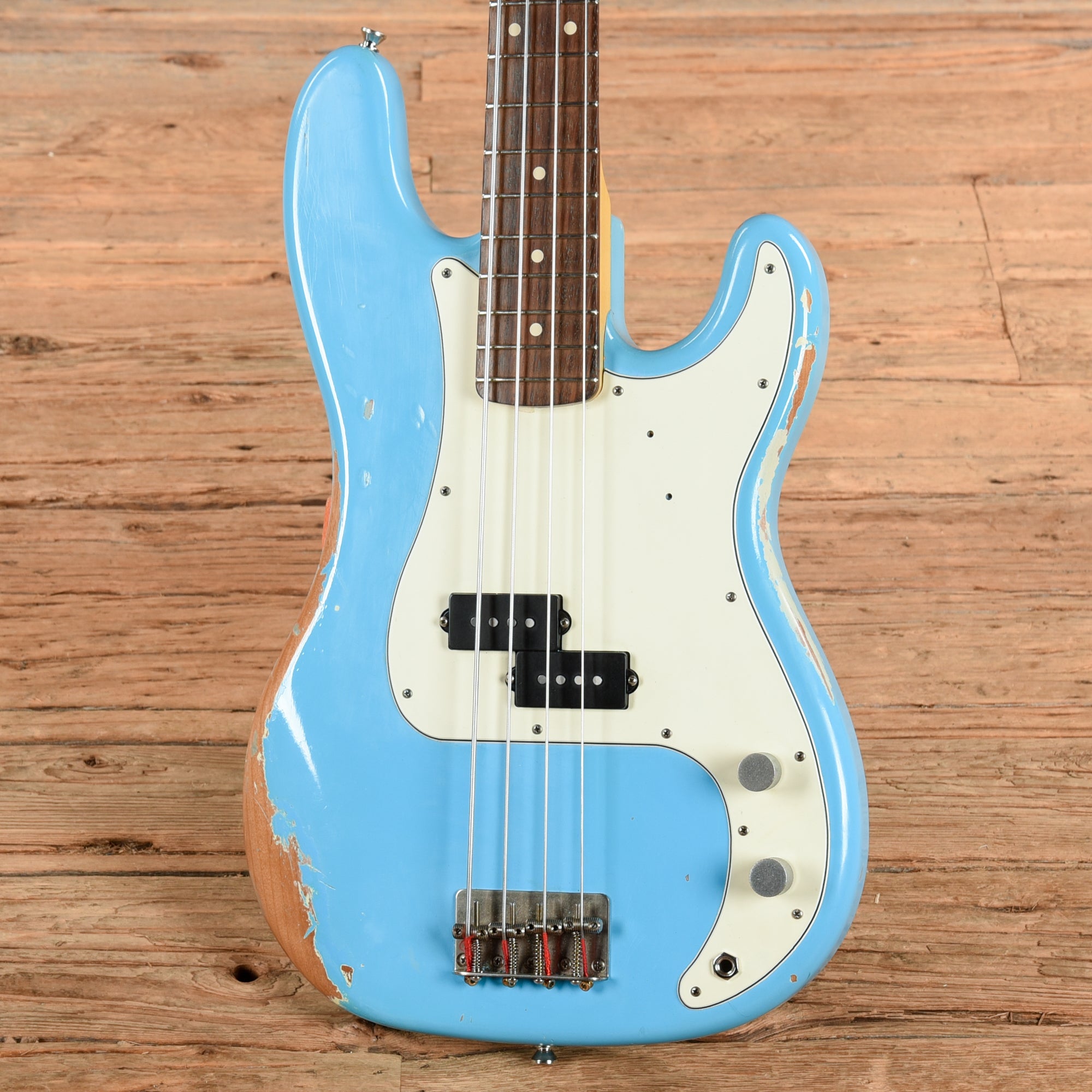 Nash PB-63 Daphne Blue Light Relic 2024 Bass Guitars