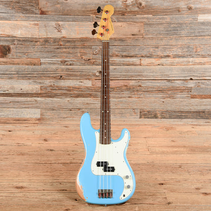 Nash PB-63 Daphne Blue Light Relic 2024 Bass Guitars