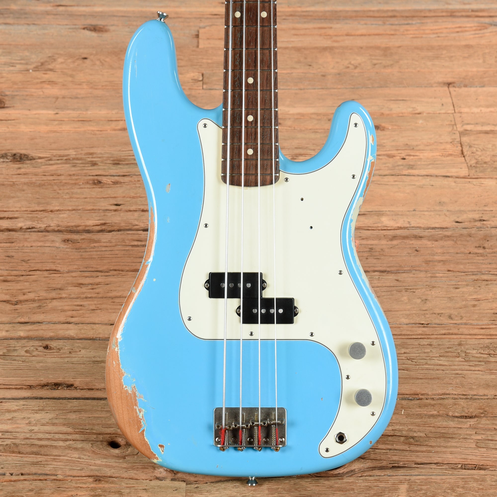 Nash PB-63 Daphne Blue Light Relic 2024 Bass Guitars