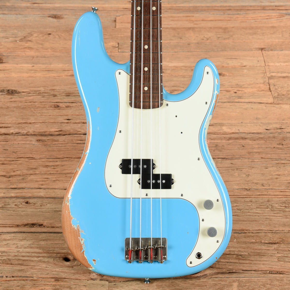 Nash PB-63 Daphne Blue Light Relic 2024 Bass Guitars