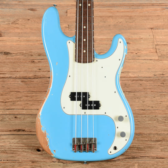 Nash PB-63 Daphne Blue Light Relic 2024 Bass Guitars