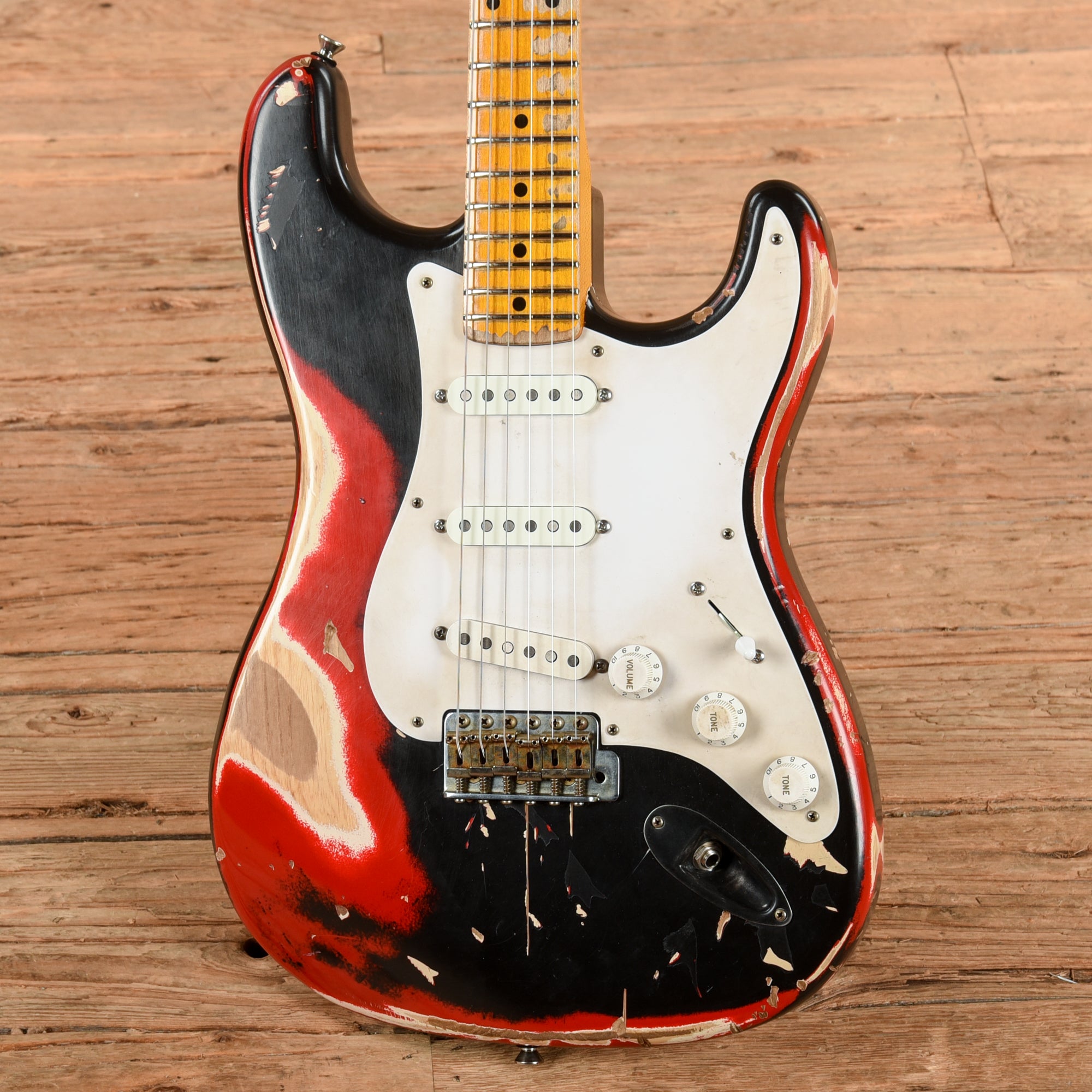 Nash S-57 Black Over Red 2010 Electric Guitars