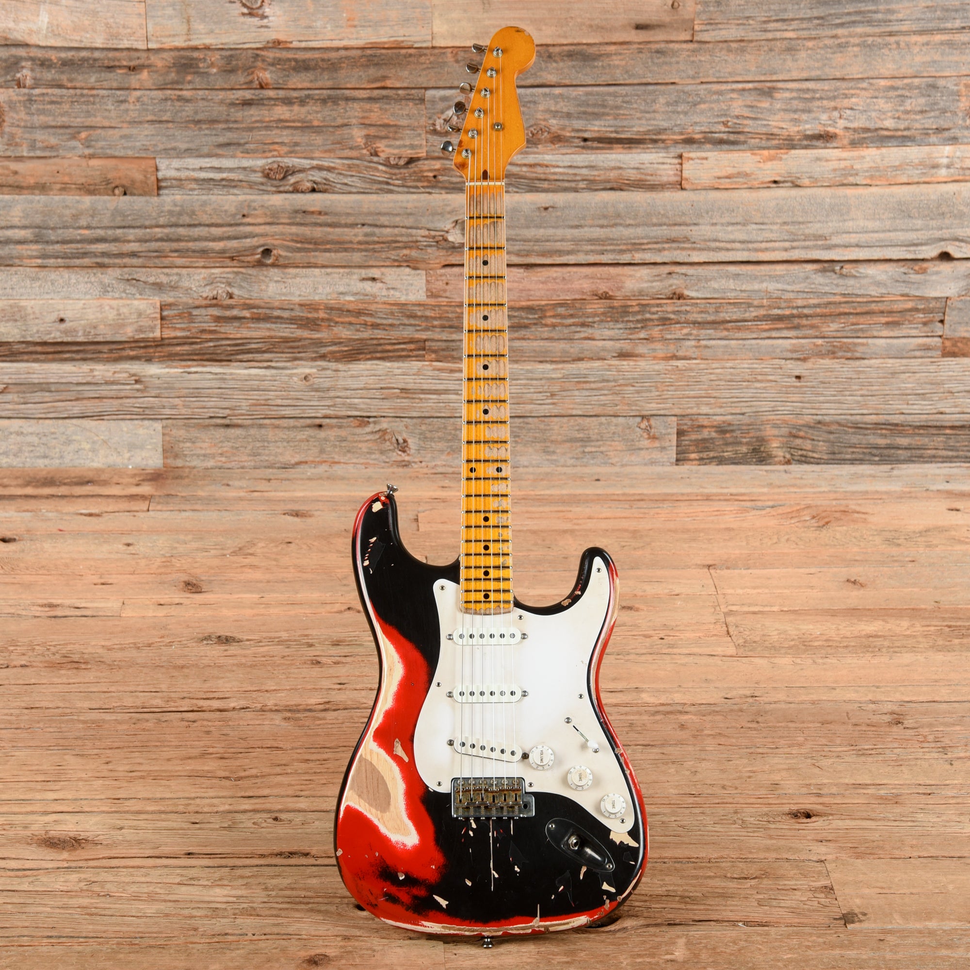 Nash S-57 Black Over Red 2010 Electric Guitars