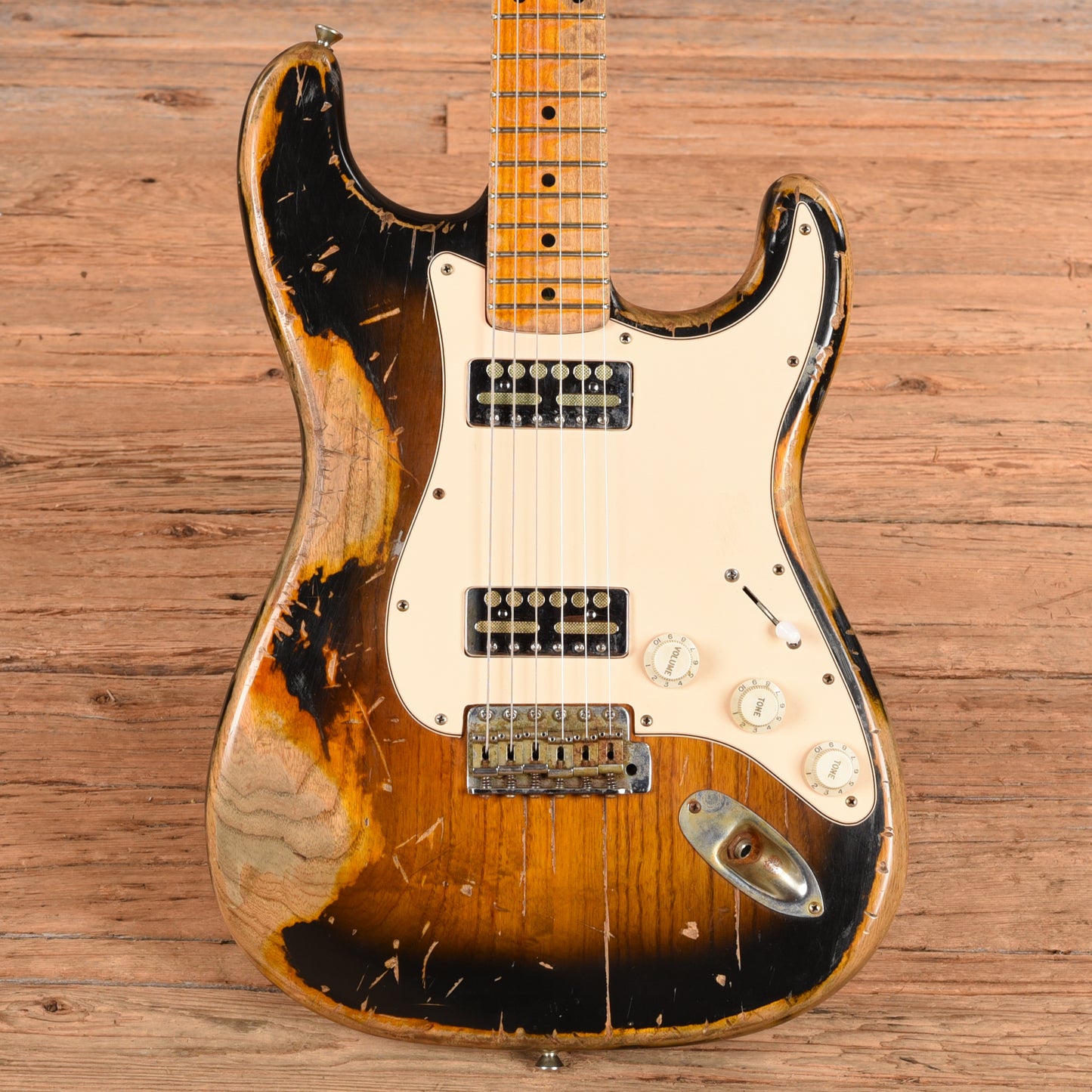 Nash S-62 w/ Goldfoils Sunburst Relic Electric Guitars