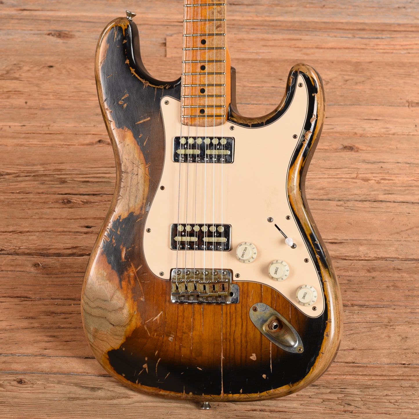 Nash S-62 w/ Goldfoils Sunburst Relic Electric Guitars