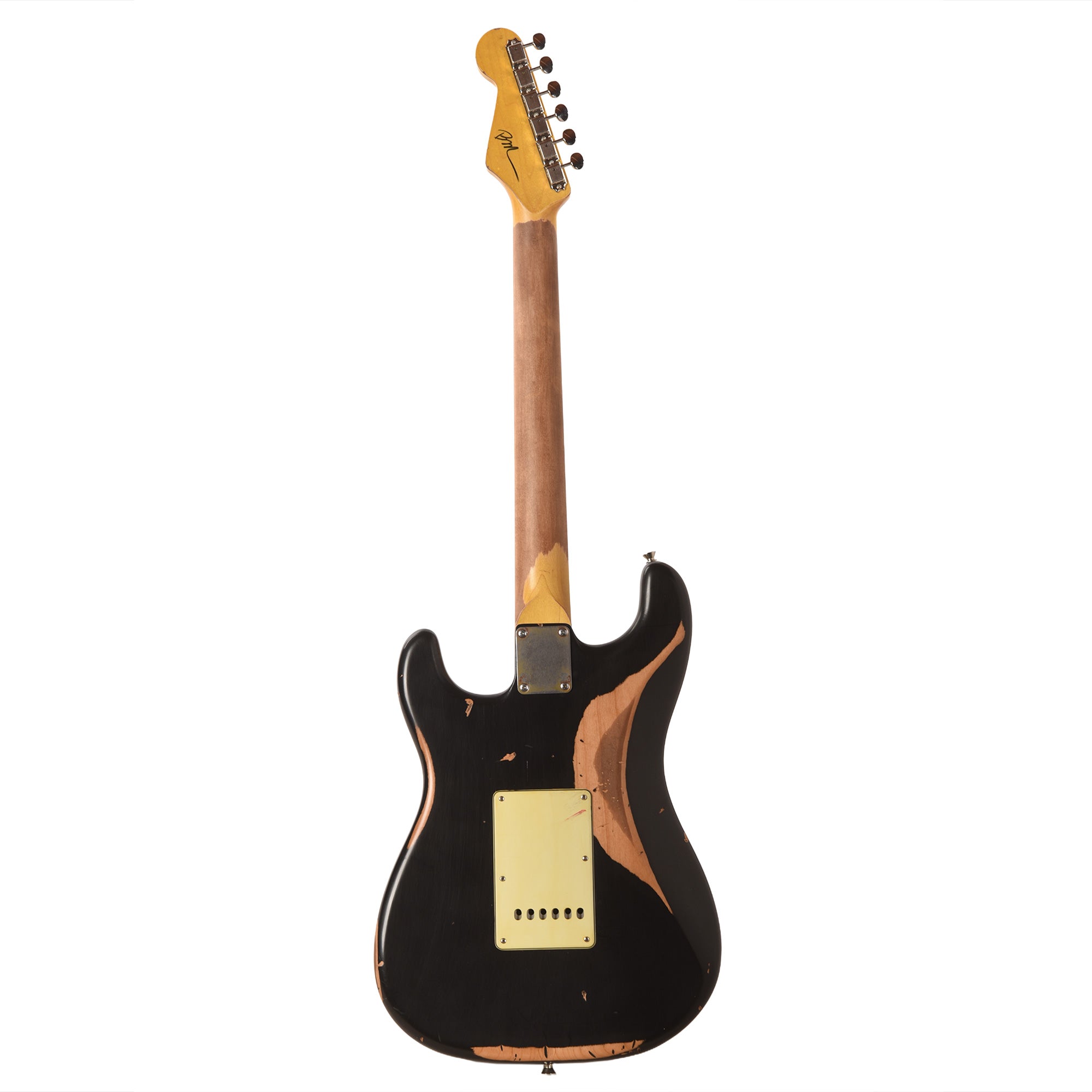 Nash S-63 Black w/ Heavy Aging & Nautilus Neck Electric Guitars