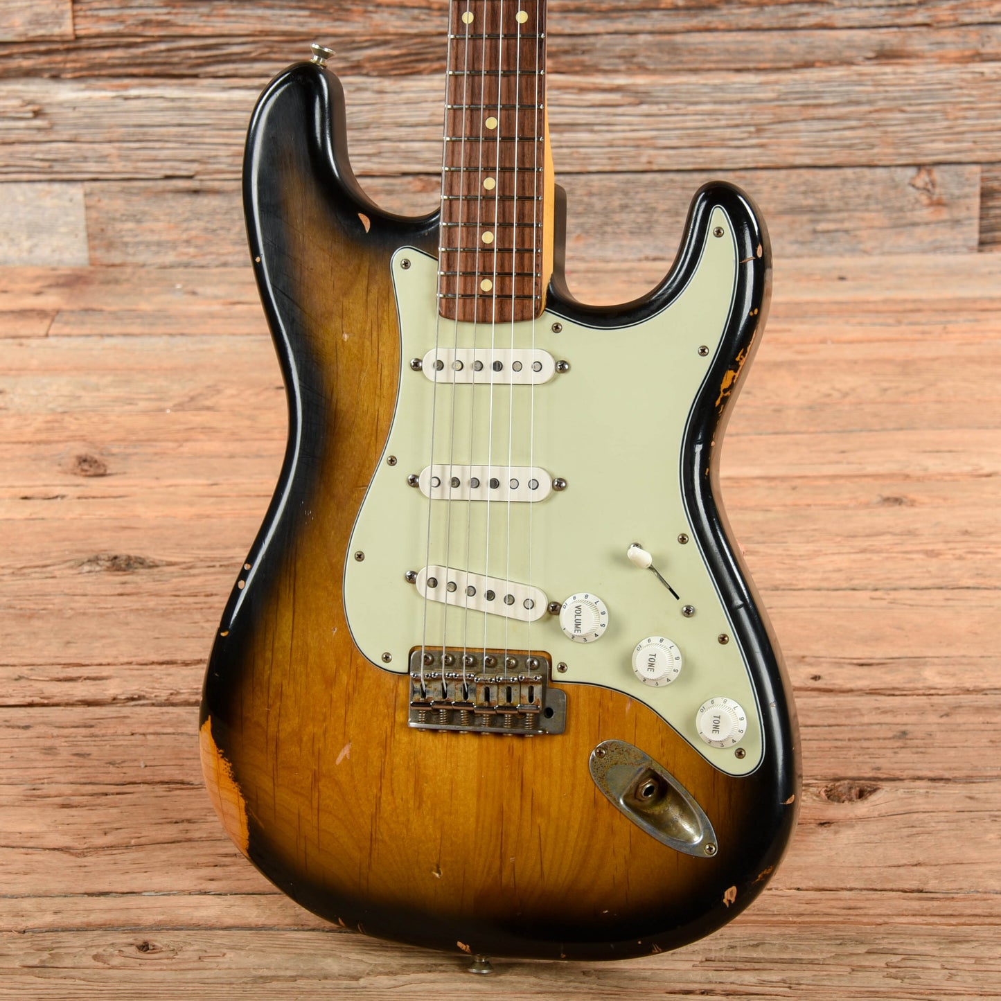 Nash S-63 Heavy Relic Sunburst Electric Guitars