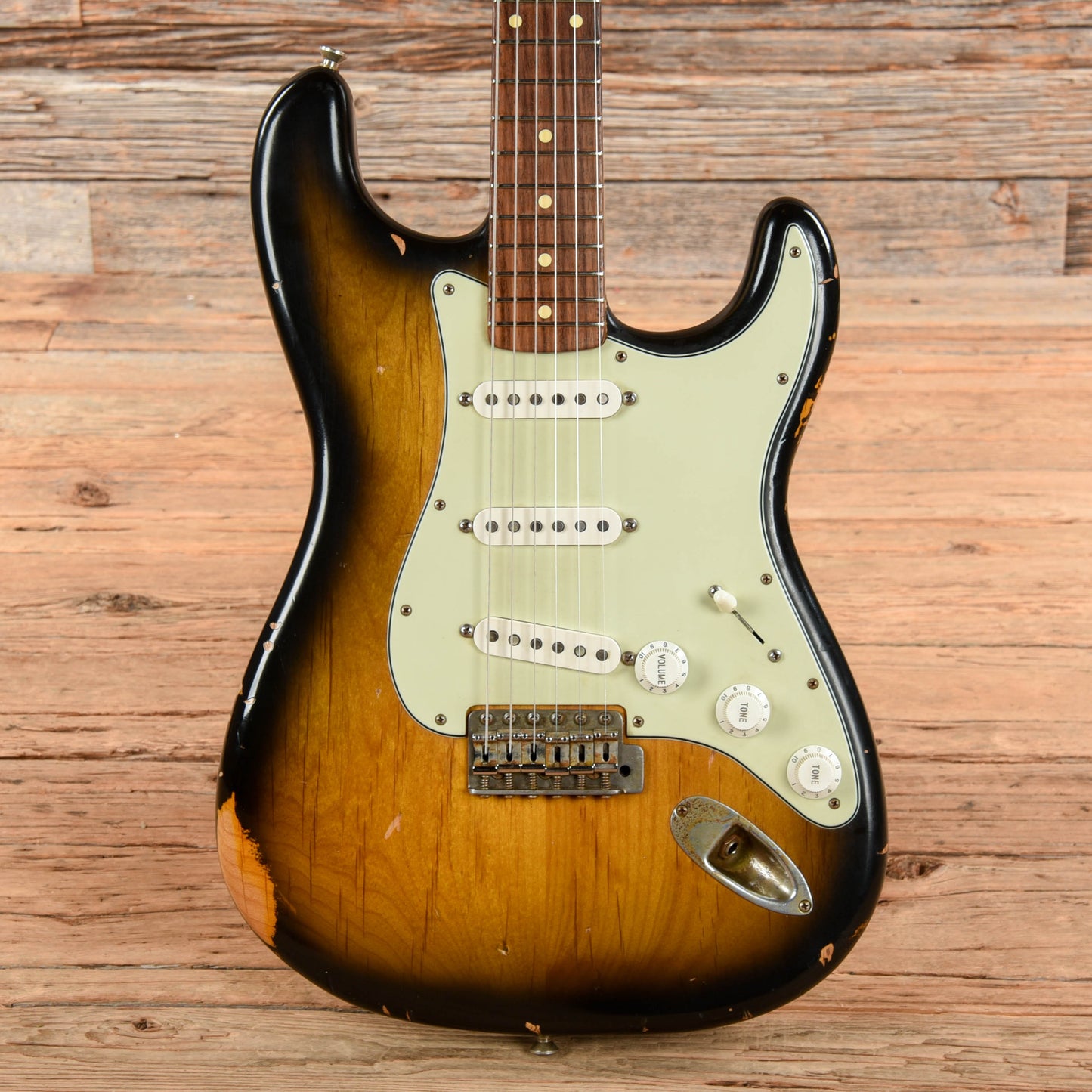 Nash S-63 Heavy Relic Sunburst Electric Guitars